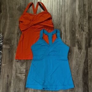 Sz 8 Lululemon Women's Tanks Bundle Of 2
